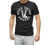 Stiff Little Fingers T-Shirt Mens Unisex Black Tees XL
