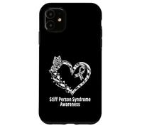 Stiff Person Syndrome Awareness Heart SPS Warrior Case for iPhone 11