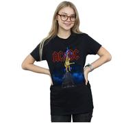 Stiff Upper Lip Lightning Cotton Boyfriend T-Shirt AC/DC Black XXL