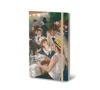 Stifflexible Notebook/Art - Renoir / 13 x 21 cm/M A5 / Classic Notebook/Notebook Diary Daily Notepad/Hard Cover and Elastic/FSC/High Quality, 203 m, 13 x 21 cm/Medium