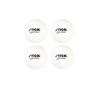 Stiga 4 Pack Outdoor Ping Pong Balls - Minimizes Wind Resistance