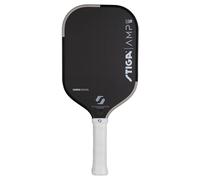 STIGA AMP 16 Elongated Pickleball Racket - Spin, control, & long range | T700 Carbon Fibre | PP Honeycomb core | Midweight |For experienced players | USAPA-approved