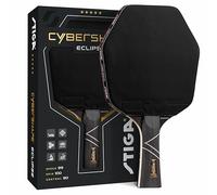 STIGA Cybershape Eclipse Ping Pong Paddle - Professional Performance Table Tennis Racket - Hexagon Shape Tournament-Quality Paddle for Spin, Speed, and Control