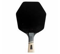 STIGA Cybershape Lite Table Tennis Racket - Beginner Table Tennis Racket with Lightweight 5-Ply Blade, Hexagonal Shape and Anti-Rotation Rubber for Recreational Games