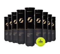 STIGA Prestige Tour Tennis Ball - ITF-Approved Tennis Balls for All Surfaces - 18-Pack, 4 Balls/Tube, High Bounce & Durability