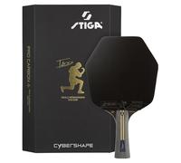 STIGA Pro Carbon Plus Cybershape Truls Edition Table Tennis Bat, 5-star, Larger optimized sweet spot, Touch Carbon Technology, ITTF-Approved STAR5 Rubbers - For offensive players