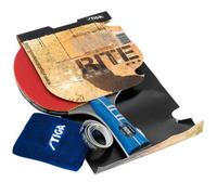 Stiga Rite table tennis racket + terry cloth and wrapper 151901