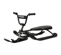 STIGA Snowracer Curve SX Racing Snow Sledge with BMX Steering Wheel and Brakes, for Children from 7 Years Old