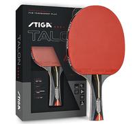STIGA Talon Ping Pong Paddle - 6-Ply Ultra-Light Blade - 2mm Tournament-Approved Sponge - Flared Handle for Enhanced Control - Competitive Table Tennis Racket for Family Fun