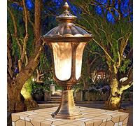 Stigma Light Victorian Style Garden Light American Column Lamp Square Pillar Light Outdoor Waterproof Villa Garden Gate Light