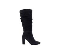 'Stigma' Suede Knee High Boots Dune London Navy 8