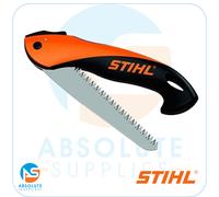 STIHL 0000 881 8700 PR16 Folding Pruning Hand Saw, Black/Orange, 16cm