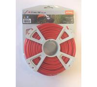 Stihl 0000 930 2343 Strimmer Line, 2.7mm x 68m Red Round