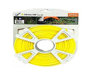 STIHL 0000 930 2344 Round Mowing Line 3.0 mm x 53 m Yellow