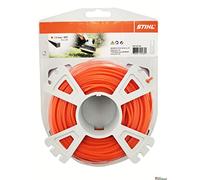 Genuine Stihl Strimmer Line Cord Wire 2.4mm x 41m Square Orange Line