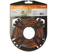 Stihl 00009304300 CF3 Pro Cross-Shaped Mowing Threads with Carbon Content, Orange