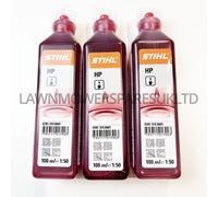 Stihl 100ml One Shot 2Stroke oil for Chainsaws & Disc Cutters x 3 Genuine