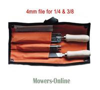 Stihl 3/8 Chain Filing Kit 4mm Round Flat File Depth Gauge 5605 007 1027