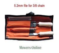 Stihl 3/8 Chain Filing Kit 5.2mm Round Flat File Depth Gauge 5605 007 1029