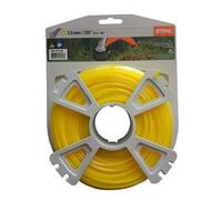 Stihl 3mm Square Yellow Nylon Line Cord x 53m Strimmer Brushcutter Trimmer