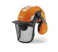 Stihl Advance X-Vent Helmet Set, Orange and Black