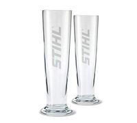 Stihl Beer Glass Set 2 Pcs, Beer Glasses Filling Quantity 0,3l, Gift for Men, Fans and Lovers
