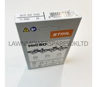 Stihl Chainsaw Chain for GTA 26 - 3670 000 0028 Genuine