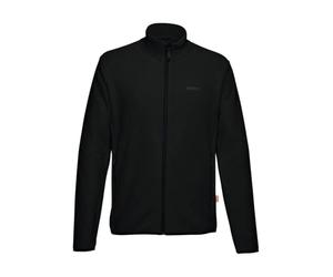 Stihl Classic Black Fleece Jacket, Unisex, Size XL, 100% Polyester, Zip Pockets, Black, L