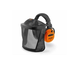 STIHL DYNAMIC BT-N Bluetooth Ear Protectors & Nylon Mesh Face Visor Safety Gear