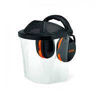 Stihl Face Shield and Hearing Protector with Anti-Fog Coating & Forehead Protection (Yellow, Unisex-Adults)