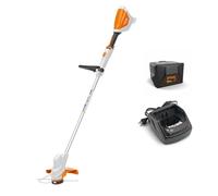 Stihl FSA 57 Compact Battery Brush Cutter Set with AK 10 Battery with AL 101 Charger
