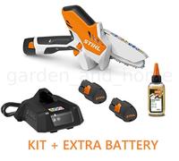 STIHL GTA 26 Cordless Handheld Mini Pruning Chainsaw Kit + EXTRA BATTERY New