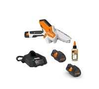 STIHL GTA 26 MINI HANDHELD CHAINSAW PRUNER FULL KIT + EXTRA AS2 BATTERY