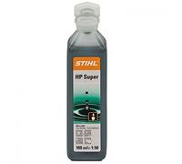 10 x 100ml GREEN STIHL HP SUPER 2 STROKE OIL PART SYNTHETIC 1 ONE SHOT STHIL