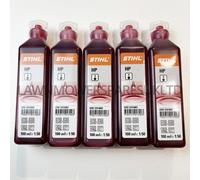 Stihl HP Two Stroke Oil One Shot Bottle 0781 319 8401 2 Stroke Fuel 50:1 x 5
