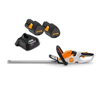 STIHL HSA 40 20″ Cordless Hedge Trimmer + 2 Batteries & Charger