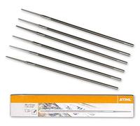Stihl 5605-772-4006 1/4" and 3/8" P Round Files Pack of 6 | Charlies