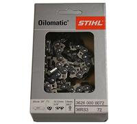 Stihl Saw Chain Full Chisel 1.6 mm ⅜-Inch 50 cm 72GL, RS3