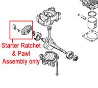 Stihl Starter Ratchet & Pawl Assembly 4140 190 2010