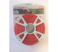 Stihl Strimmer Wire Line 0000 930 2343 2.7mm 68M Red Round