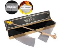 (stijl 4) Harry Potter Magical Fire-breathing Wand Cosplay Dumbledore Hermione Lord Voldemort Snape Fire-breathing Wand Gift