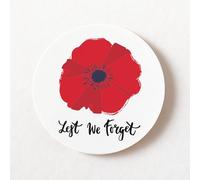 stika.co Set of 24, 72 or 240 Remembrance Day Stickers - “Lest We Forget” Paper Labels for Armistice Day, War Heroes & Armed Forces (240)
