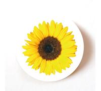 stika.co Sunflower Paper Labels - Large Set of 24, 72, or 240 Round Adhesive Stickers for Crafting, Scrapbooking, Gift Wrapping, Party Favours & Organising (24)