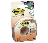 Stikatak Post-It Cover-Up And Labelling Tape 6-Lines Width White 25.4 mm X 17.7 M 1 Roll/dispenser 1 Dispenser/pack
