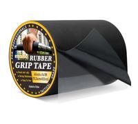 STIKBOND 150MM x 5M Rubber Grip Tape 1-Pack Anti-Slip Safety Tape with High Density Rubber Material for Tools,Bike Handlebars, Sports Equipment and Handrails (Rubber Grip Tape)