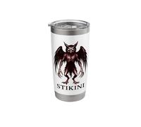 Stikini Owl and Witch Seminole with Legendary Design Stainless Steel Insulated Tumbler