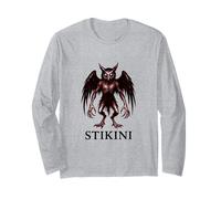 Stikini Owl-Witch Shape-Shifter Seminole Legend Design Long Sleeve T-Shirt