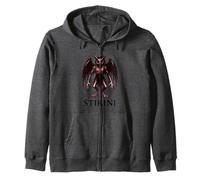 Stikini Owl-Witch Shape-Shifter Seminole Legend Design Zip Hoodie