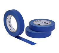 STIKK Painters Tape - 3pk Blue Painter Tape - 1 inch x 60 Yards - Paint Tape for Painting, Edges, Trim, Ceilings - Masking Tape for DIY Paint Projects - Residue-Free Painting Tape