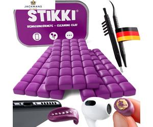 STIKKI® Cleaning Putty for Phones & Earphones - Pro Kit purple